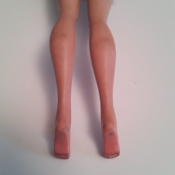 Vtg 1961 Mattel Barbie Bubble Cut Hair, Raven, Brunette Bouffant - Picture 9 of 16